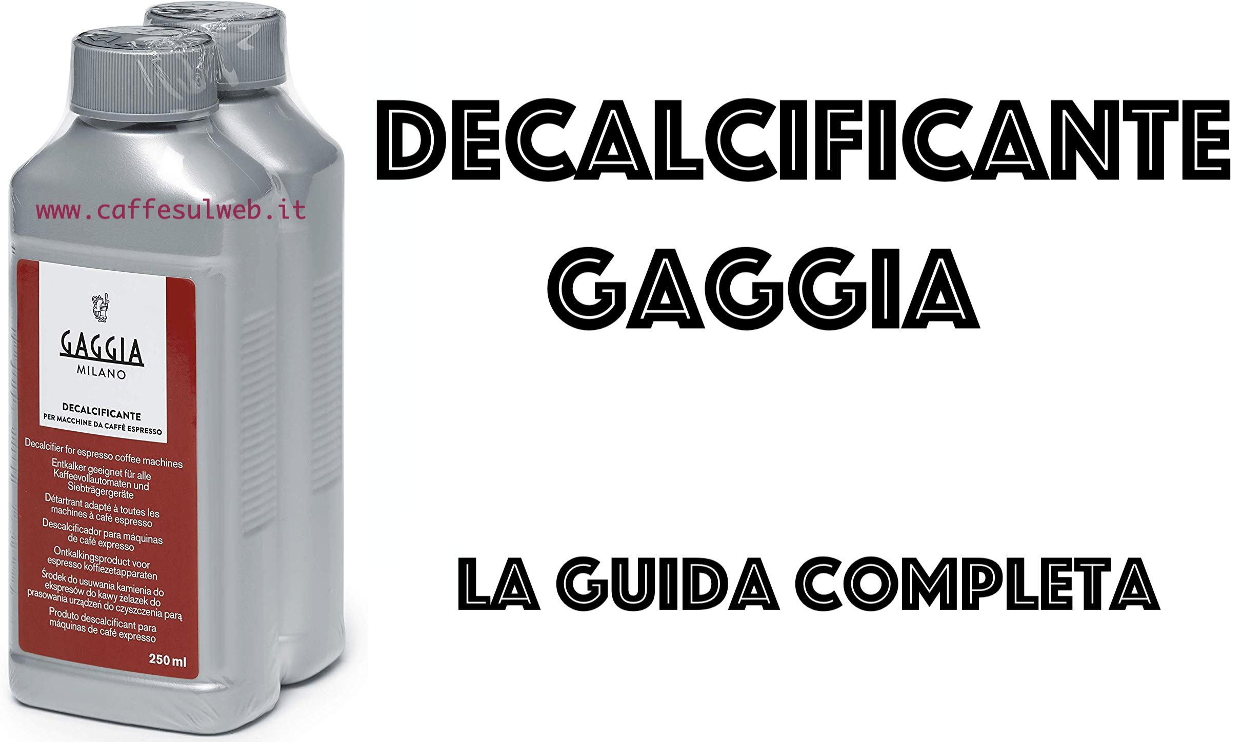 Decalcificante Gaggia Recensioni Opinione Prezzo