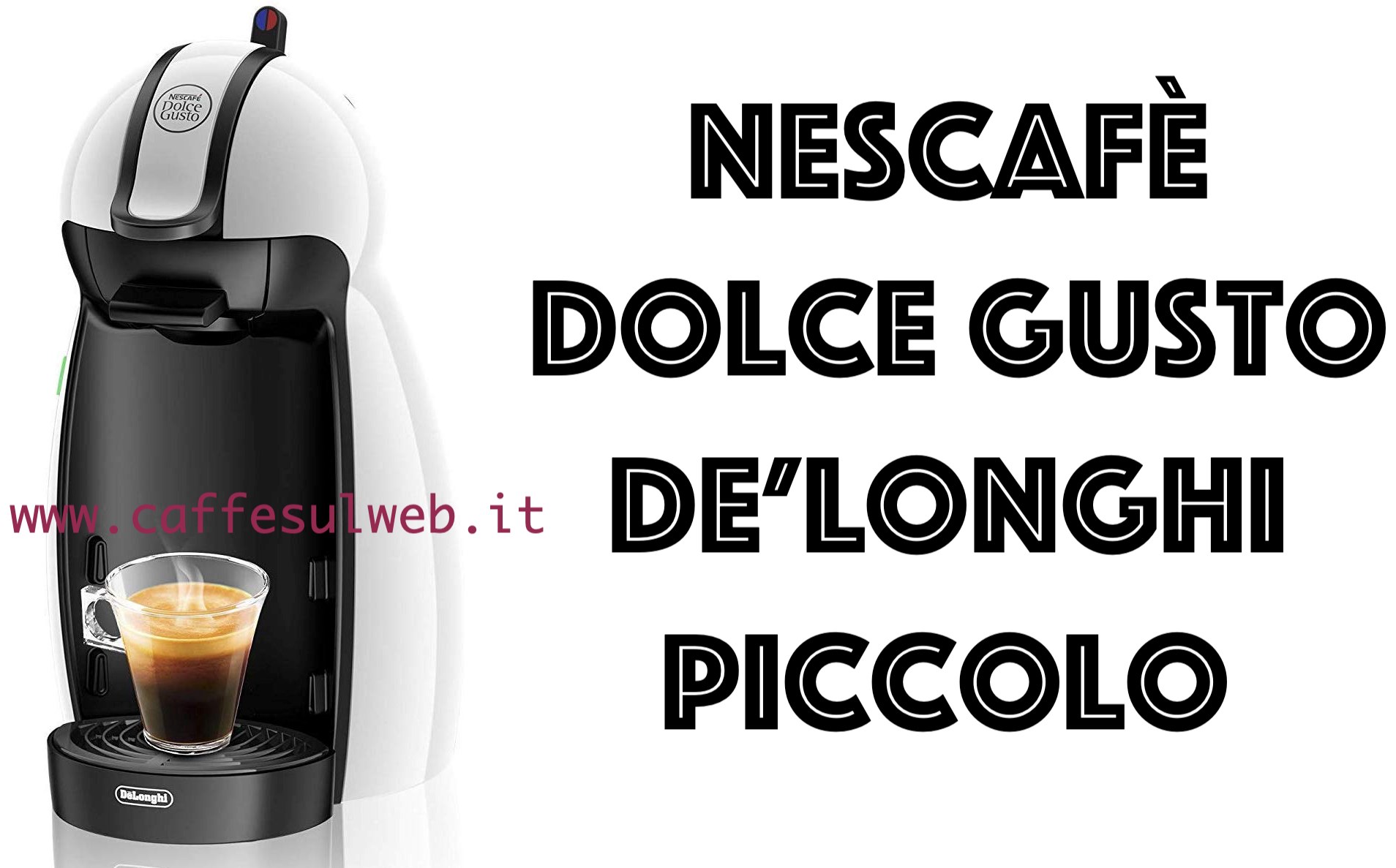 Nescafe Dolce Gusto Piccolo EDG 100 W Recensioni Opinione Prezzo