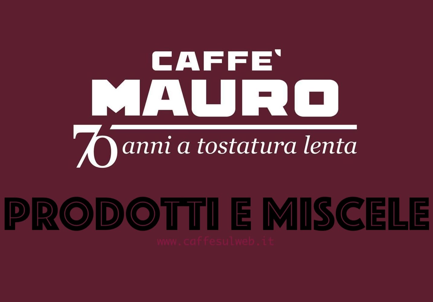 Caffe Mauro Recensioni Opinione Prezzo